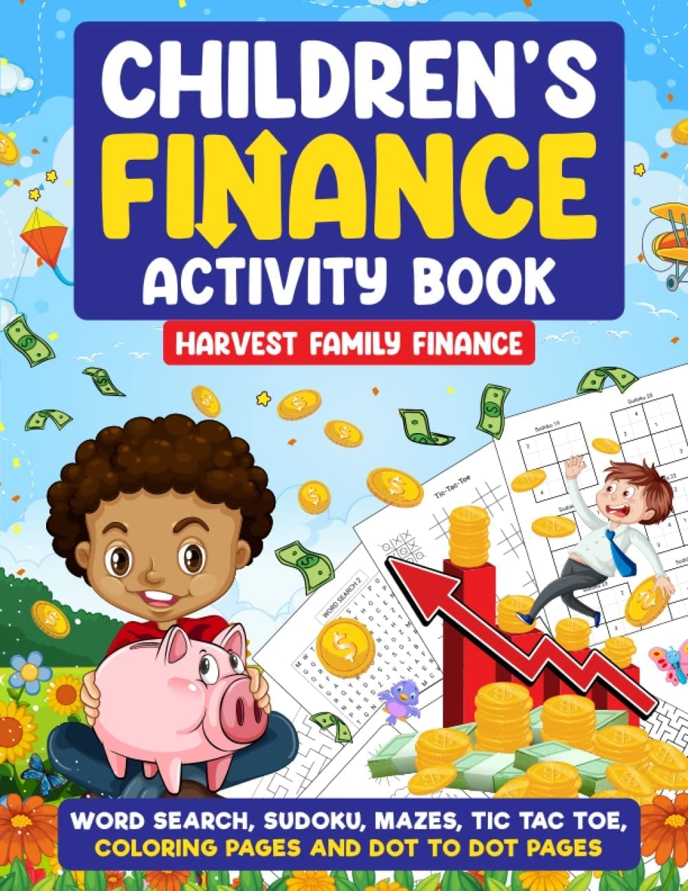 Harvest Family Finance: Children's Finance Activity Book book cover